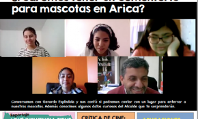 Atentos a los niños reporteros tras las noticias sociales y culturales de Arica 