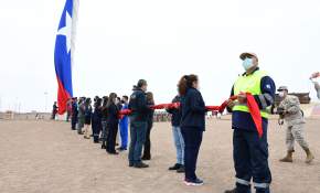 Izan Bandera del Morro de Arica con especial homenaje a víctimas del COVID-19 [VIDEO + FOTOS]