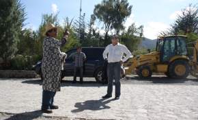 Putre: municipio dispuso de maquinaria pesada para habilitar caminos en Ticnamar
