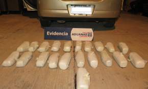 Estudiante ariqueño es detenido con $63 millones en marihuana: Droga la trajo de Tacna [FOTOS]